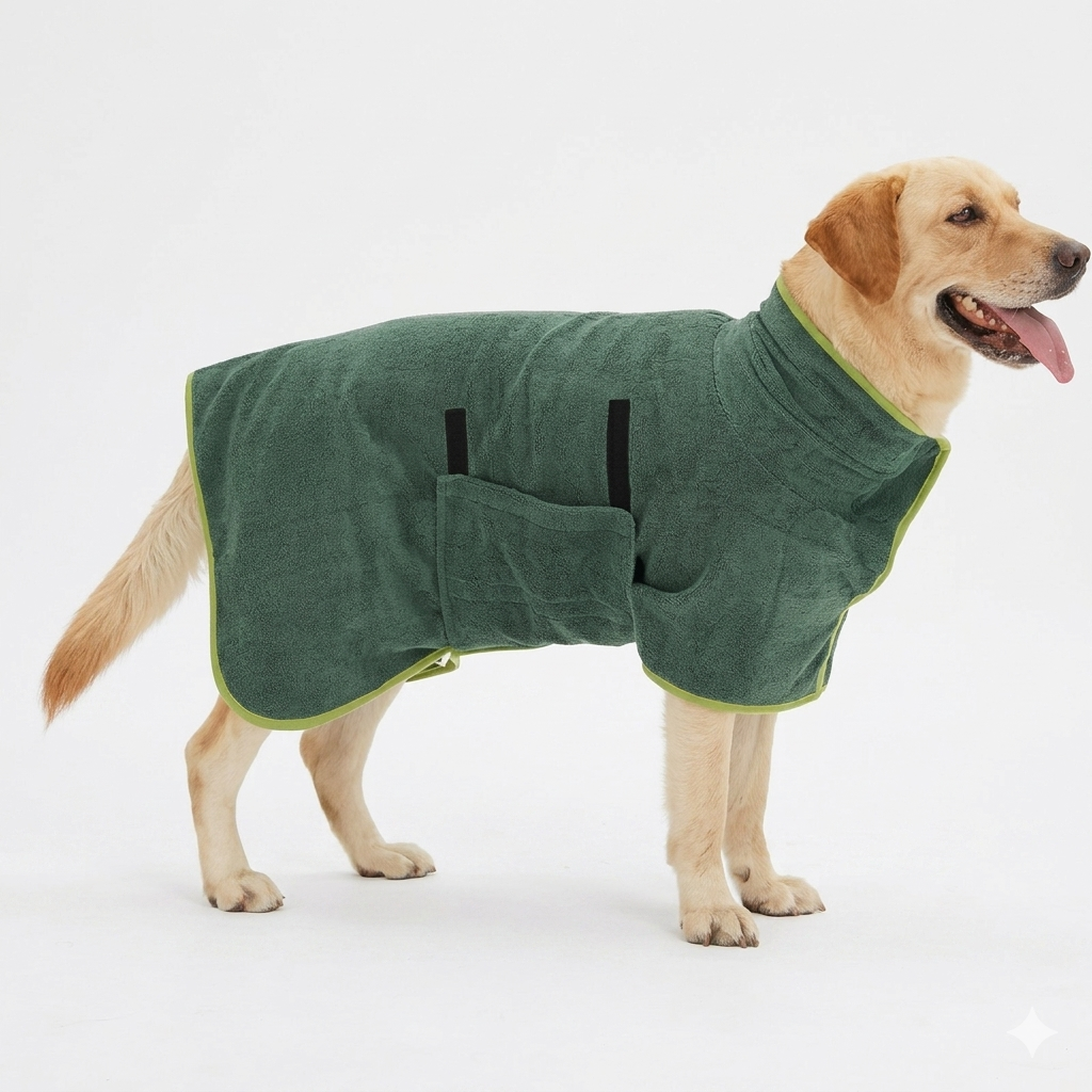 Pet Bathrobe – Fast-Drying Towel