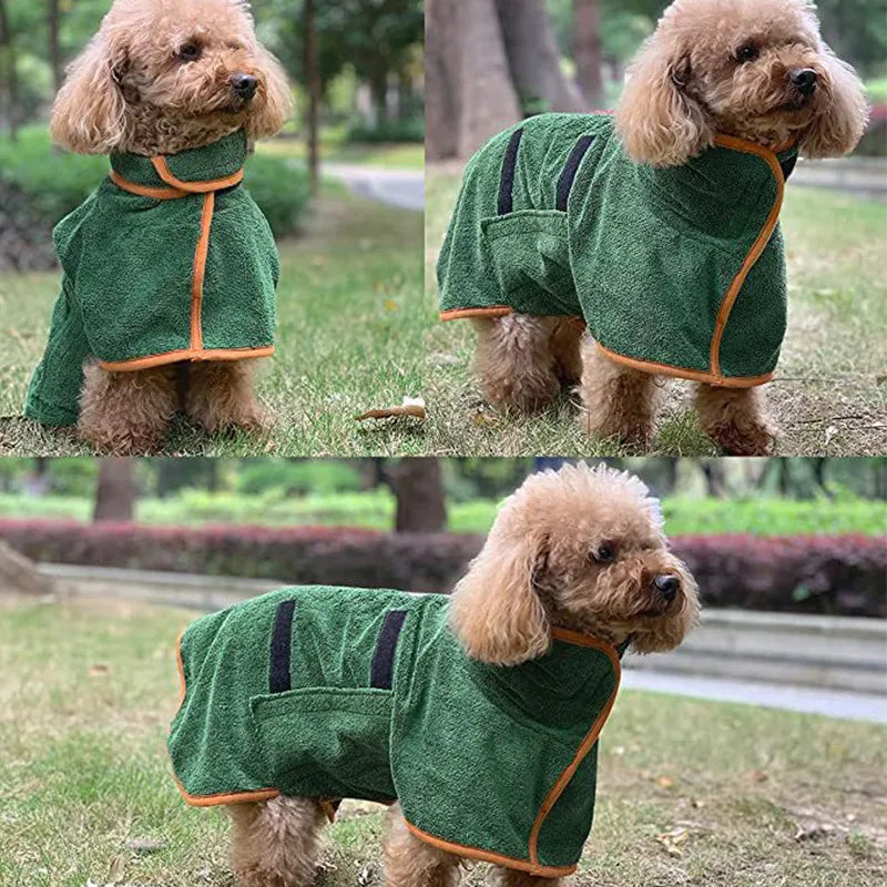 Pet Bathrobe – Fast-Drying Towel