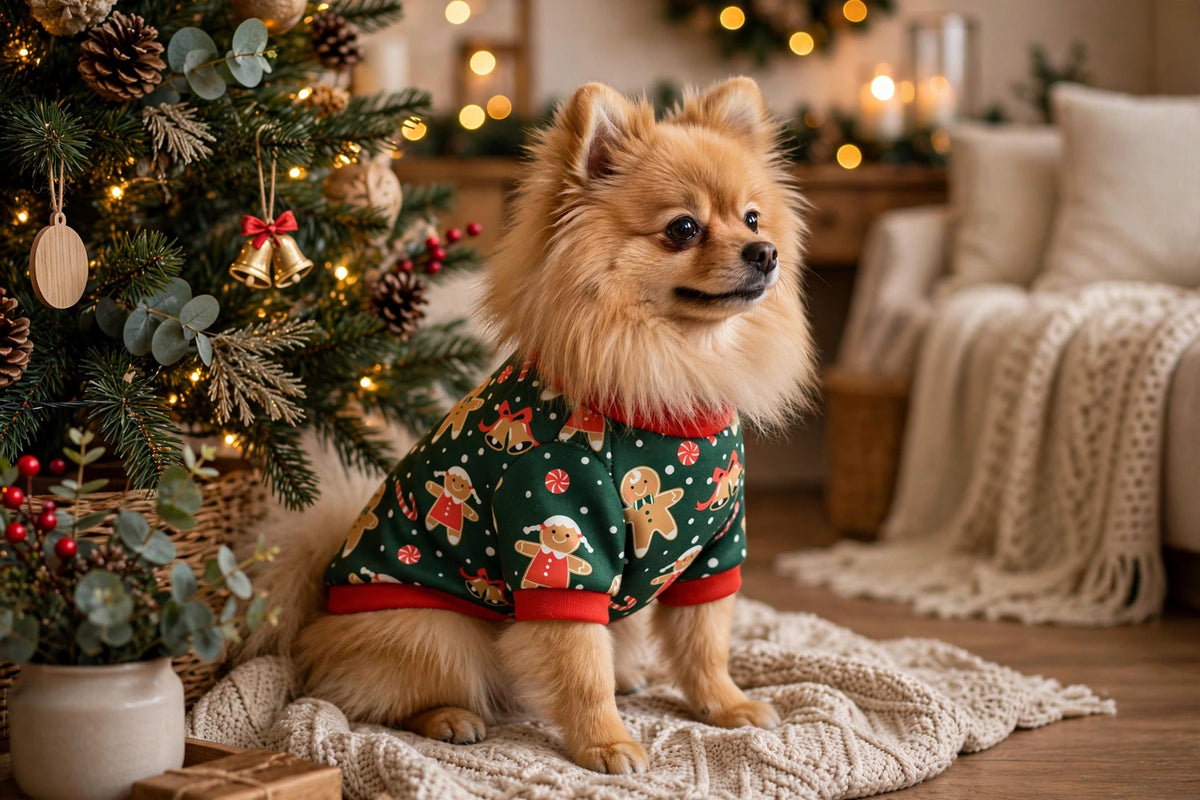 Cartoon Christmas Dog Sweater