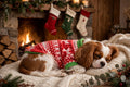 Warm Fleece Christmas Dog Sweater
