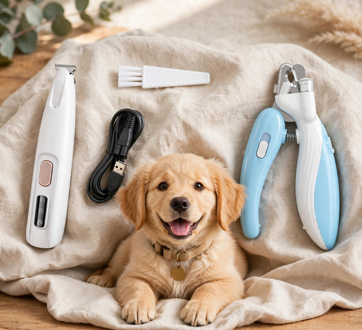 LED Waterproof Dog Paw Trimmer